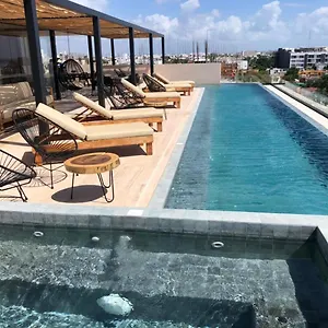 Magnifico Estudio Con Rooftop Cerca De 5ta Avenida , Playa del Carmen Mexique