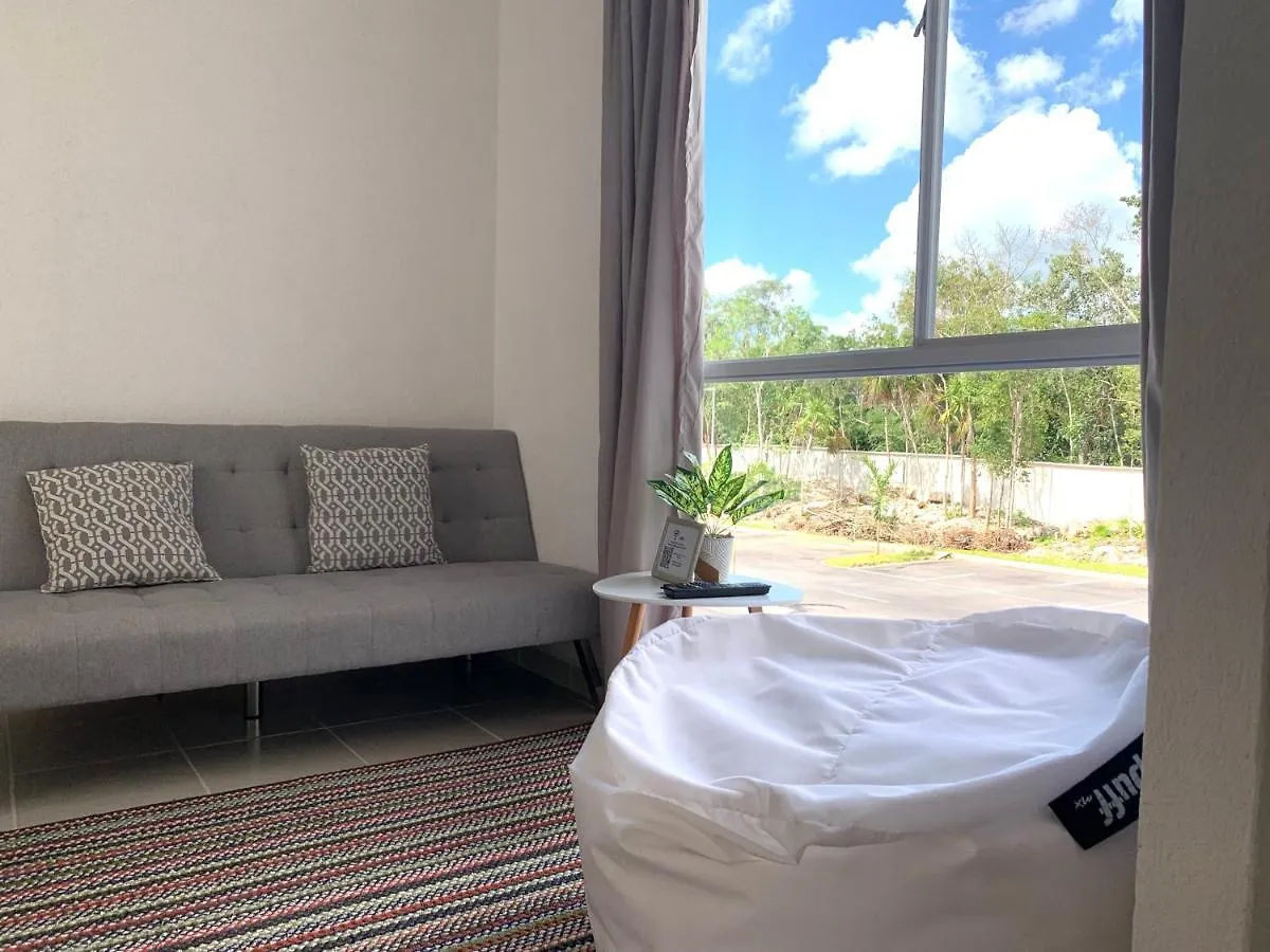 Departamento Vacacional 2 Habitaciones Vista A La Alberca By Eita Cancún Appartement